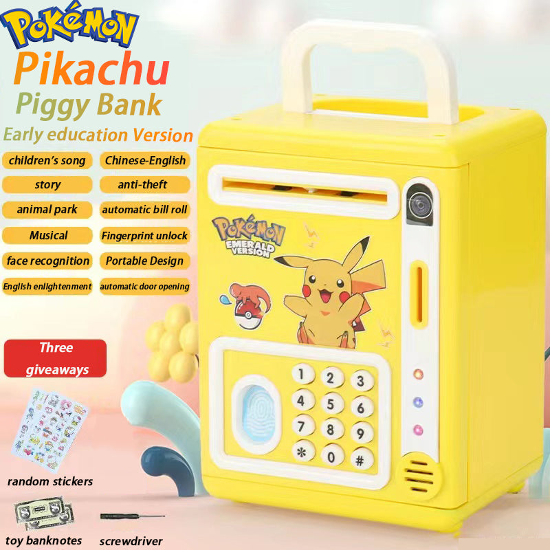 Pokemon Pikachu სათამაშო სეიფი, კოდირებული მუსიკალური საკეტი