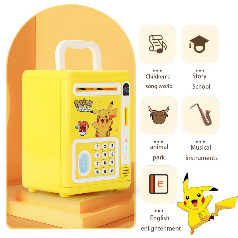 Pokemon Pikachu სათამაშო სეიფი, კოდირებული მუსიკალური საკეტი