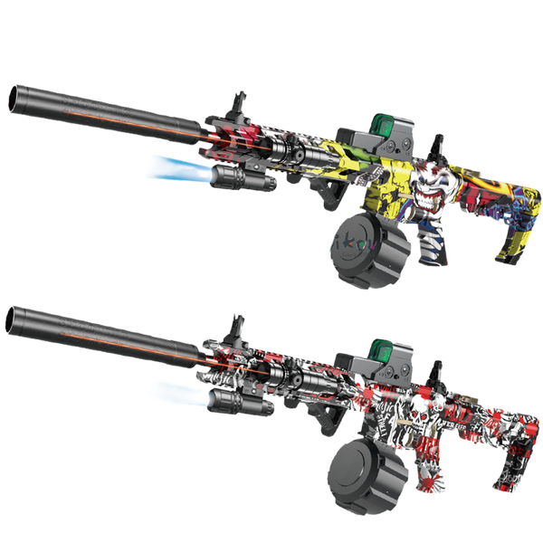 M4 Viper Blaster მექანიკური ელექტრო ავტომატური ორმაგი რეჟიმის ჰიდროჯელის სპლ ბურთიანი სათამაშო
