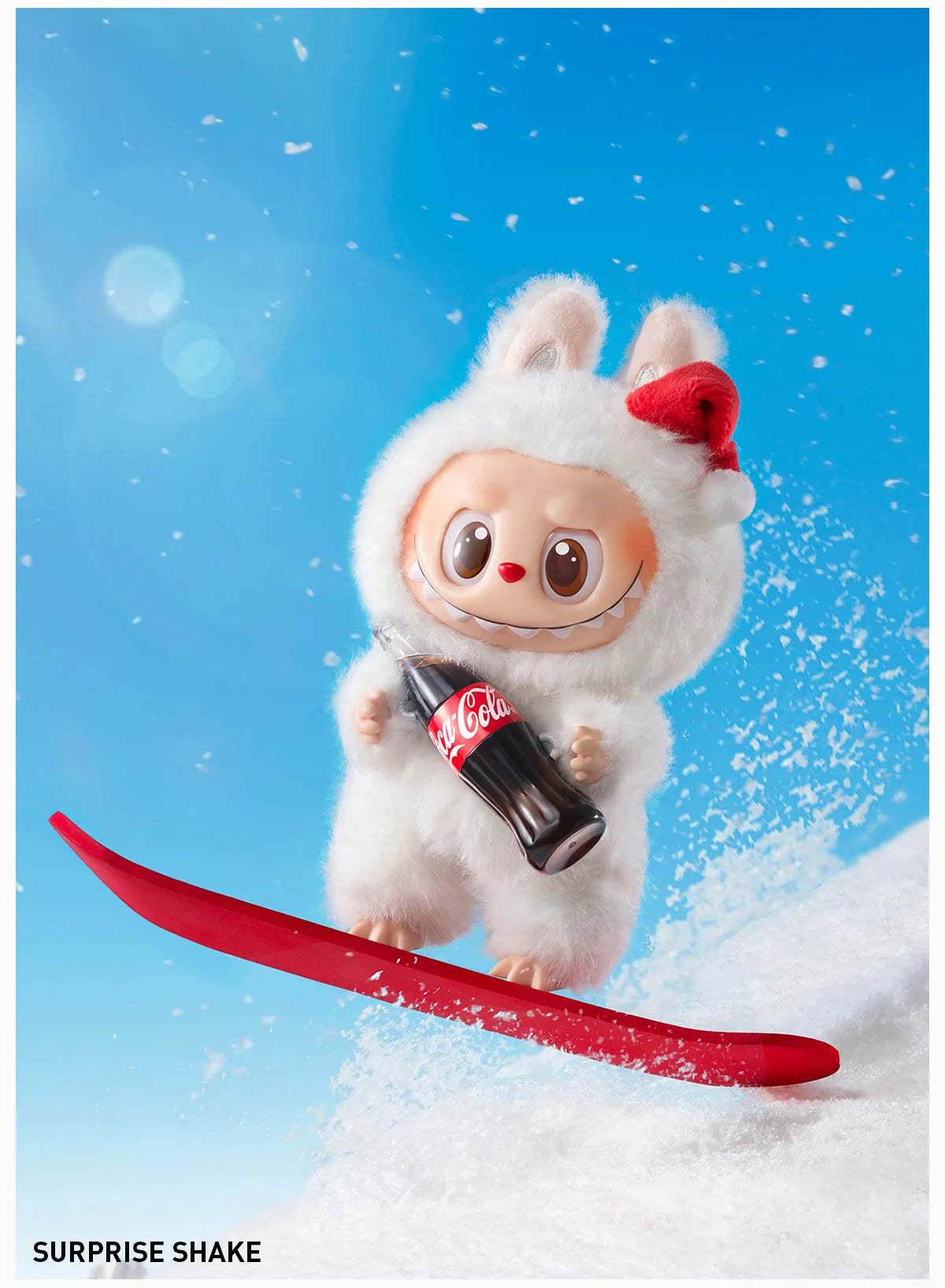 POP MART: THE MONSTERS Labubu Coca-Cola ლაბუბუ