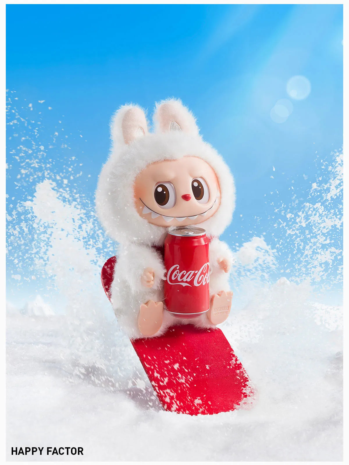 POP MART: THE MONSTERS Labubu Coca-Cola ლაბუბუ