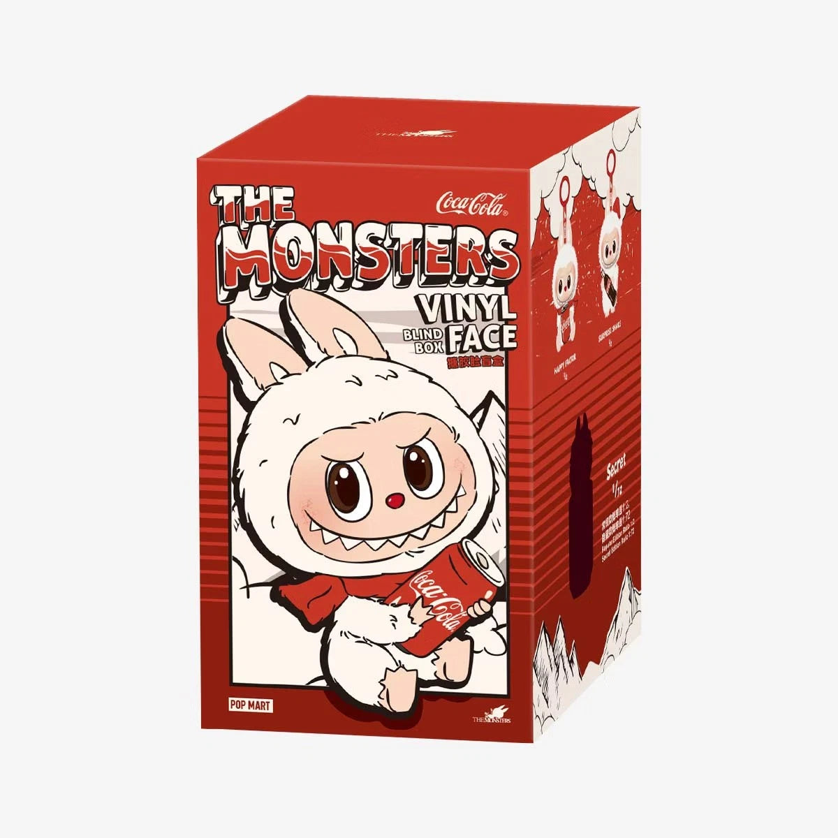 POP MART: THE MONSTERS Labubu Coca-Cola ლაბუბუ