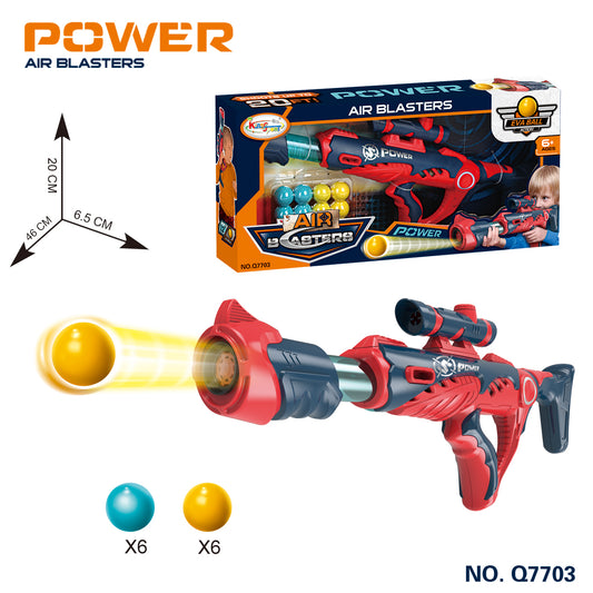 Power Air Blasters გარე აქტივობების თამაშები ბიჭებისთვის პნევმატური თოფი
